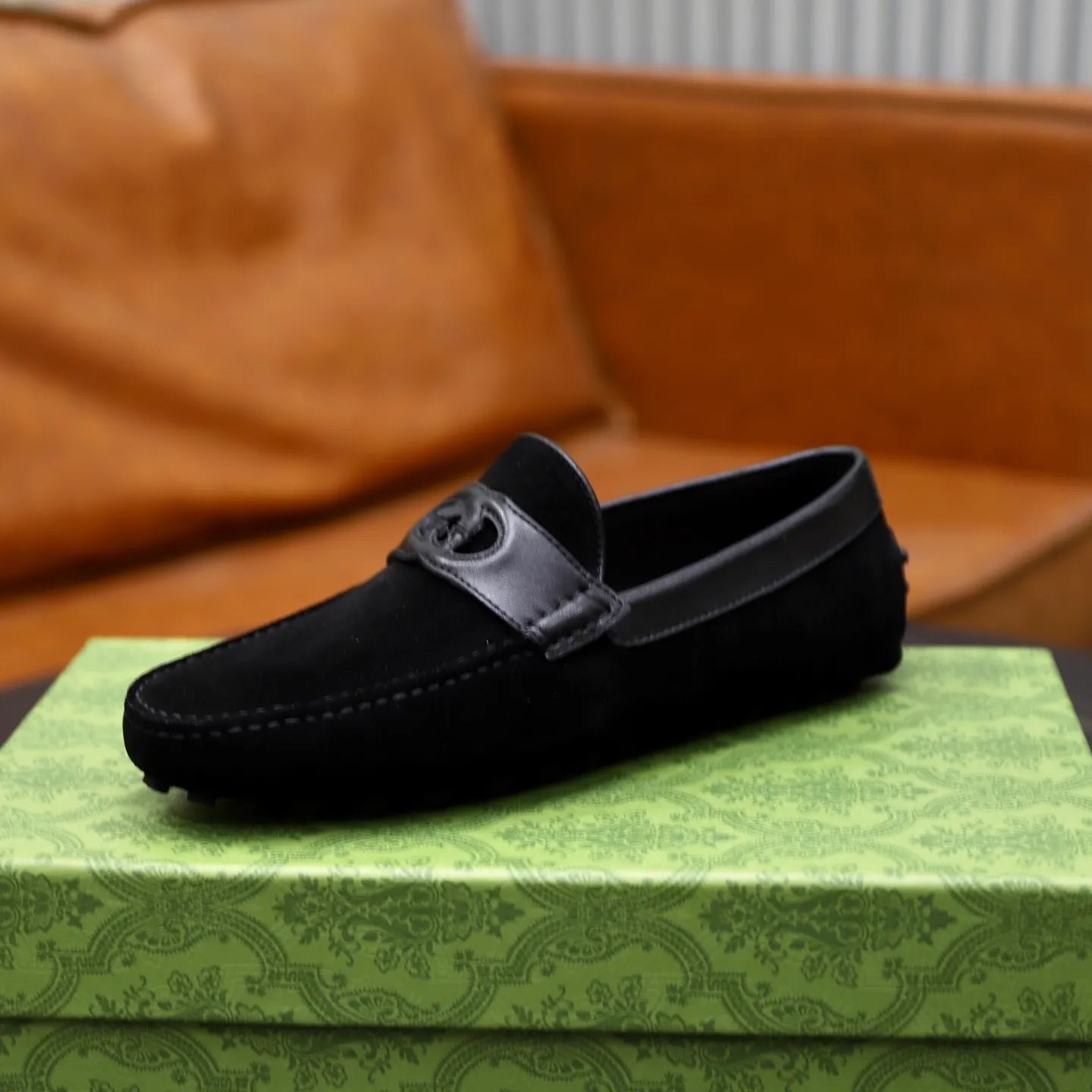 Ex-factory price: 480💰【GUCCI】Gucci ⚠️High-end men’s driving and pedal series ⚠️38-44 (customized for 45) ⚠️All original cowhide leather! Thick and soft! Made entirely of calfskin lining! Rubber sheet anti-slip beanie sole! Three-dimensional package technology! Fashionable and classic! Handicrafts! Original high quality! Feel free to compare!